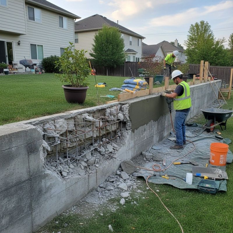 Concrete Rebar Repair
